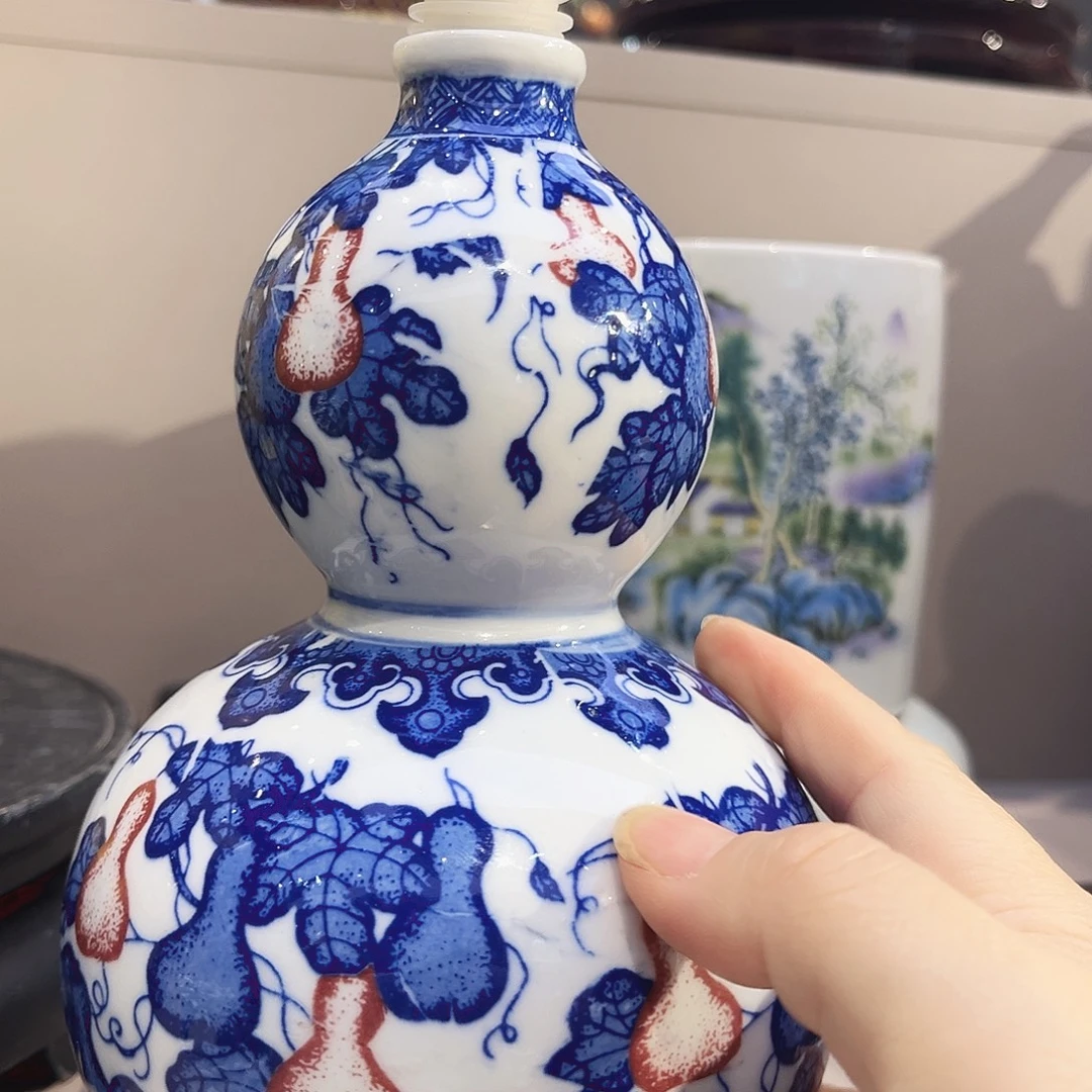 景德镇陶瓷花瓶23号小号