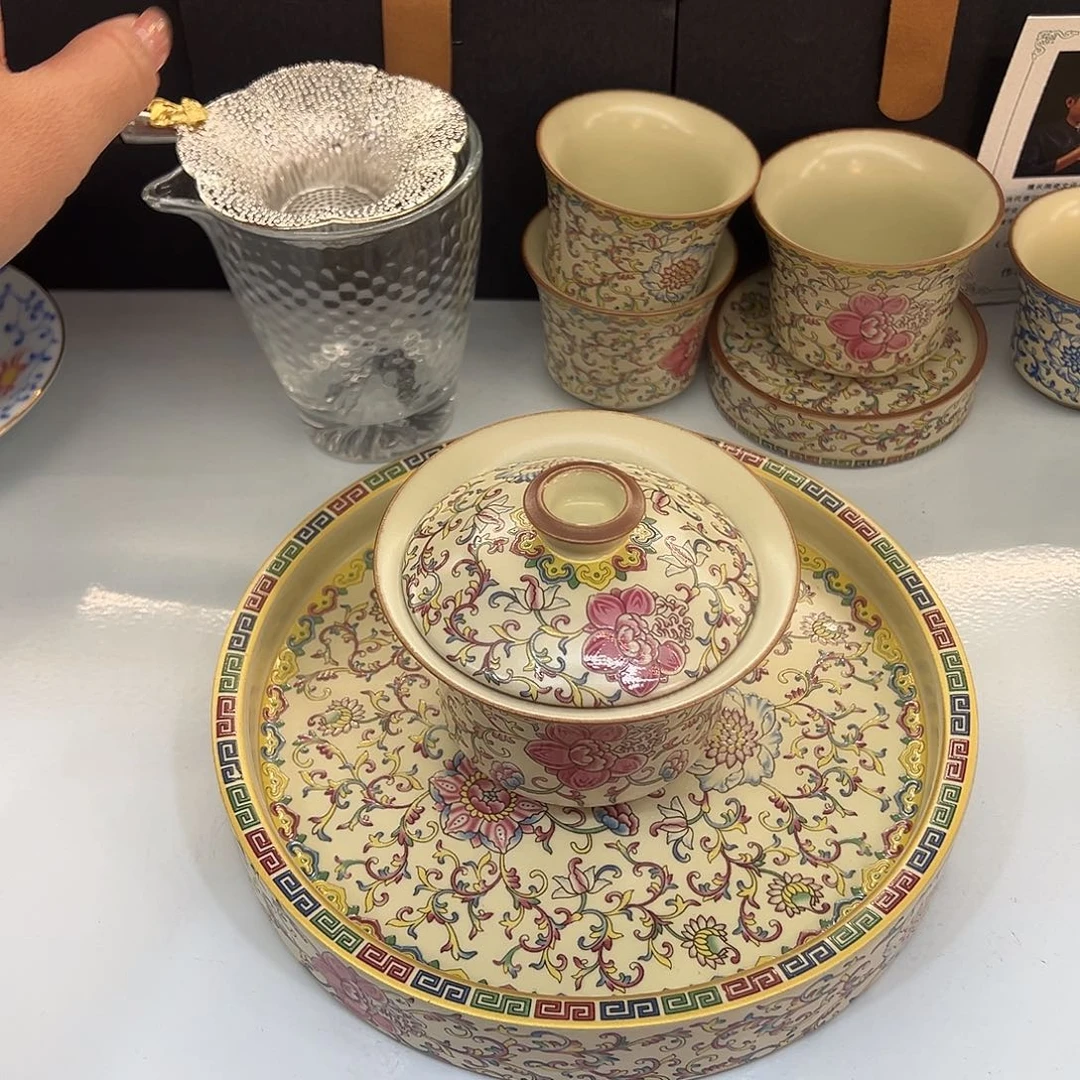 盖碗很漂亮我很喜欢