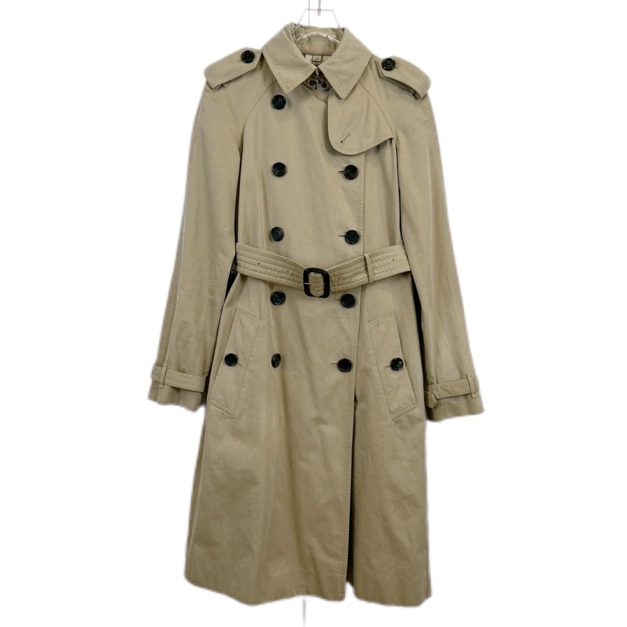 99新/Burberry/博柏利/34码/翻领双排扣腰带风衣外套/010298