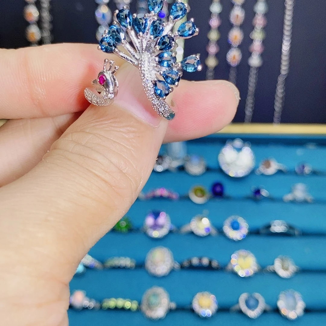 水晶珠宝半成品未镶嵌