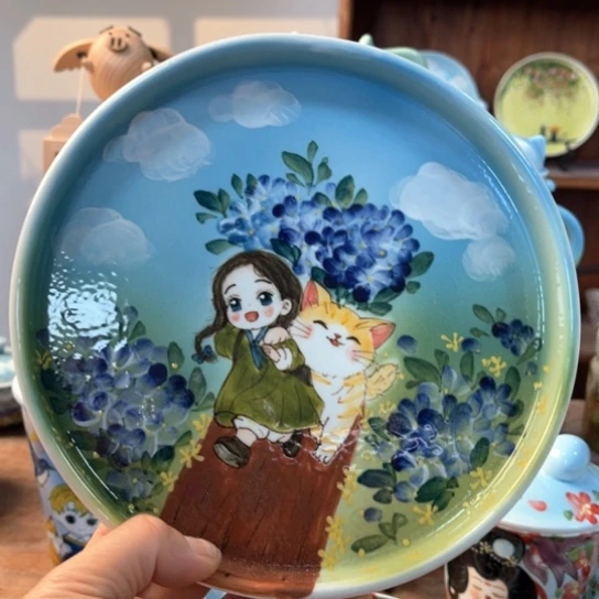 炉景德镇釉下手绘陶瓷