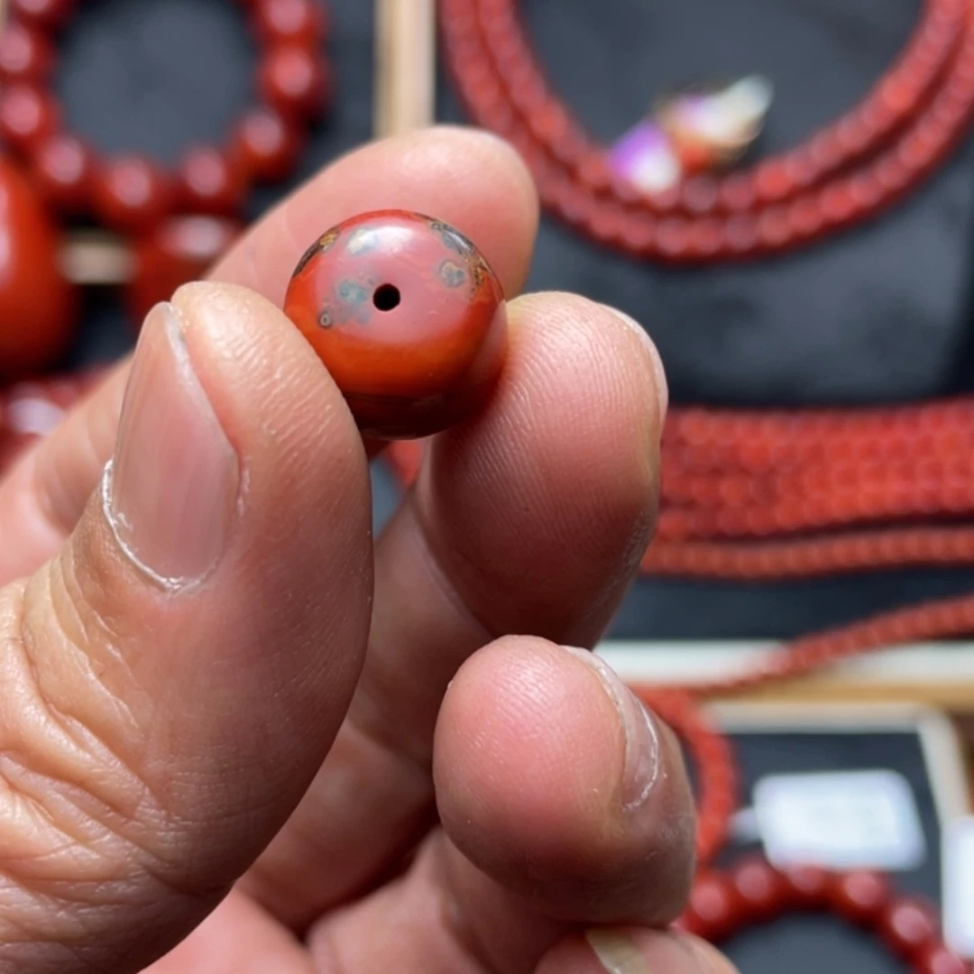 【闪购商品】南红玛瑙单珠12 发一颗未镶嵌
