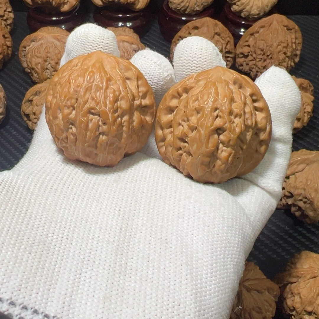 吊坠文玩核桃全品无修铁锤38