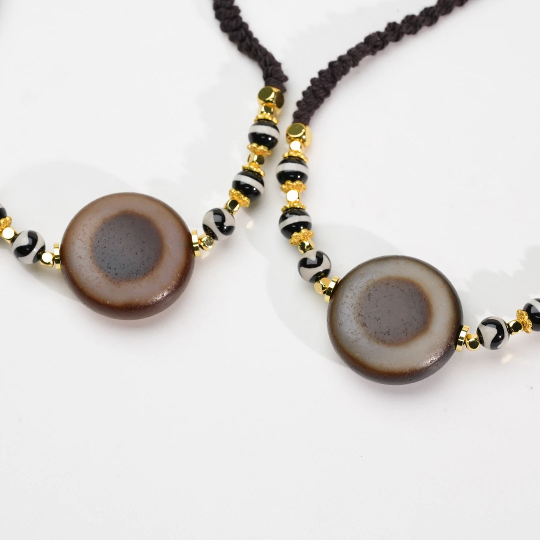 【小北珠宝】天珠套绳尺寸约24*24mm【多样性发一件】19-AL03X670