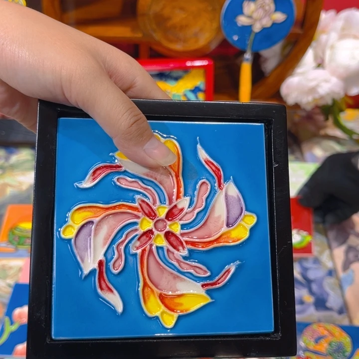 瓷片瓷板画艺术作品