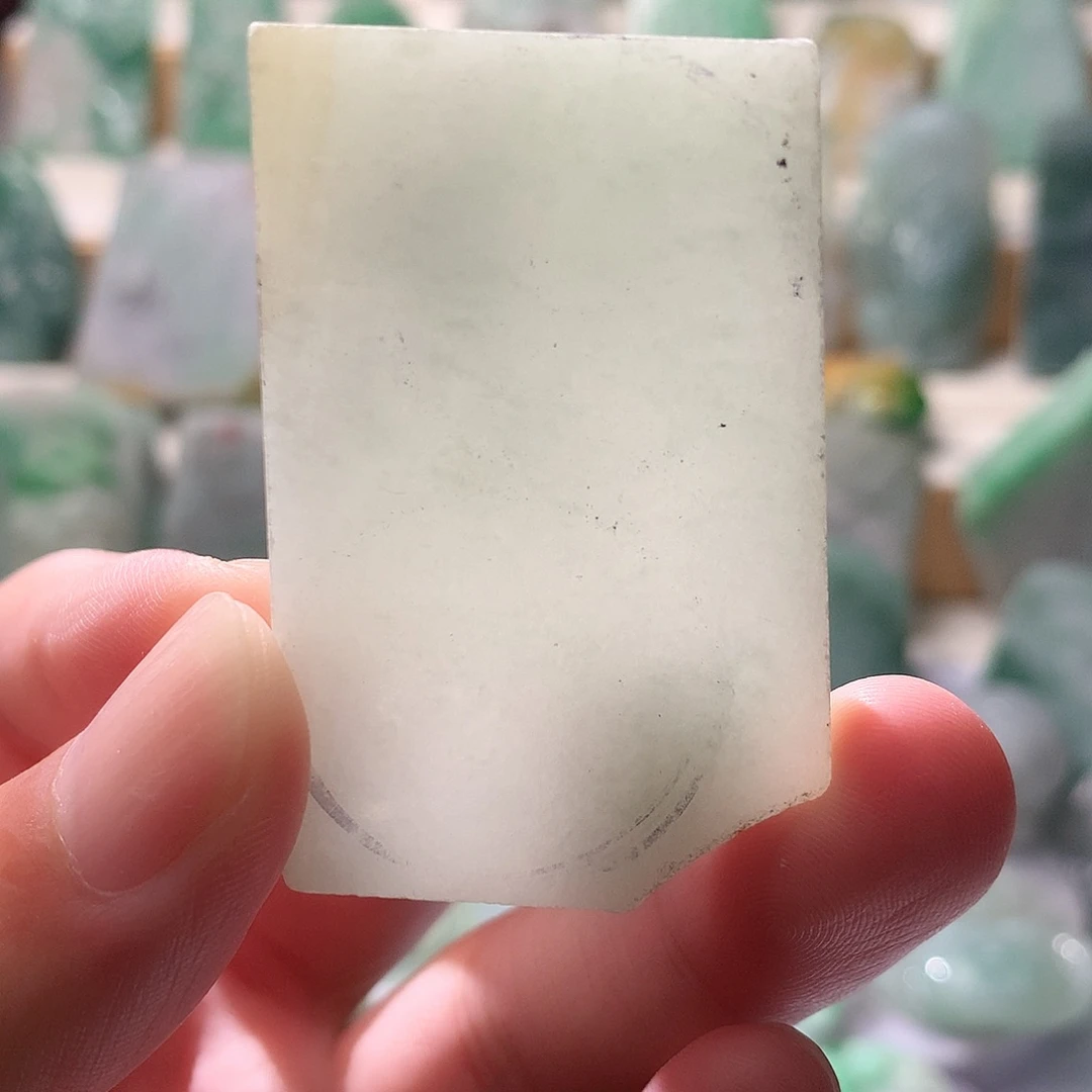 翡翠散珠翡翠原石片料