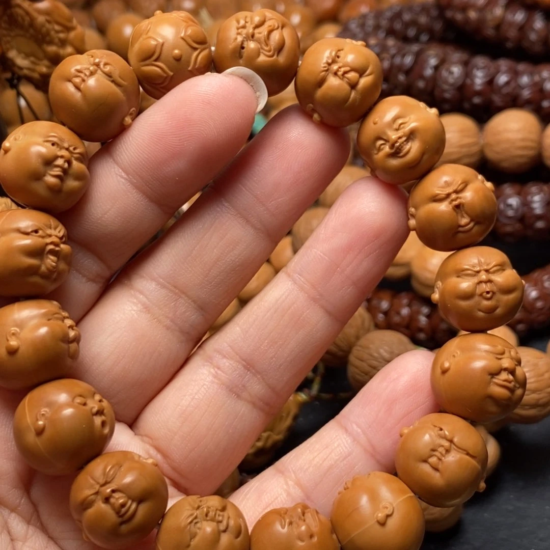 猴头核桃手串猴头