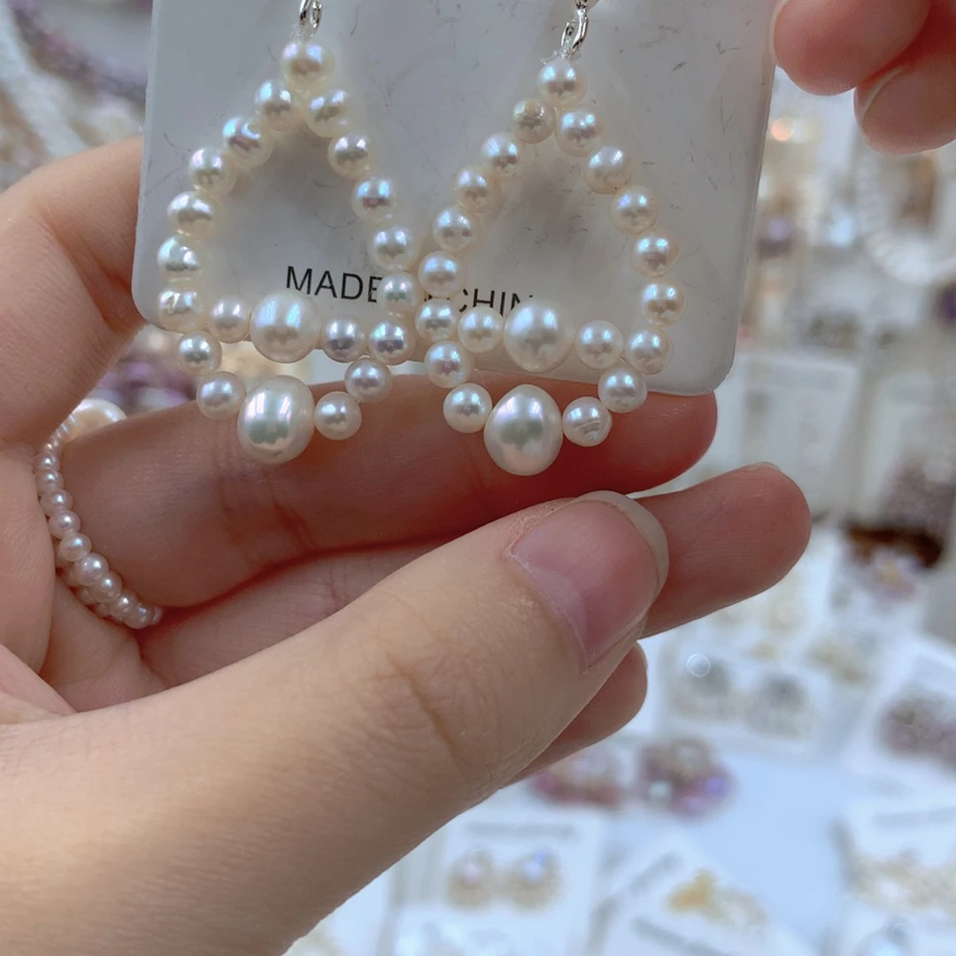 颈饰合金淡水珍珠