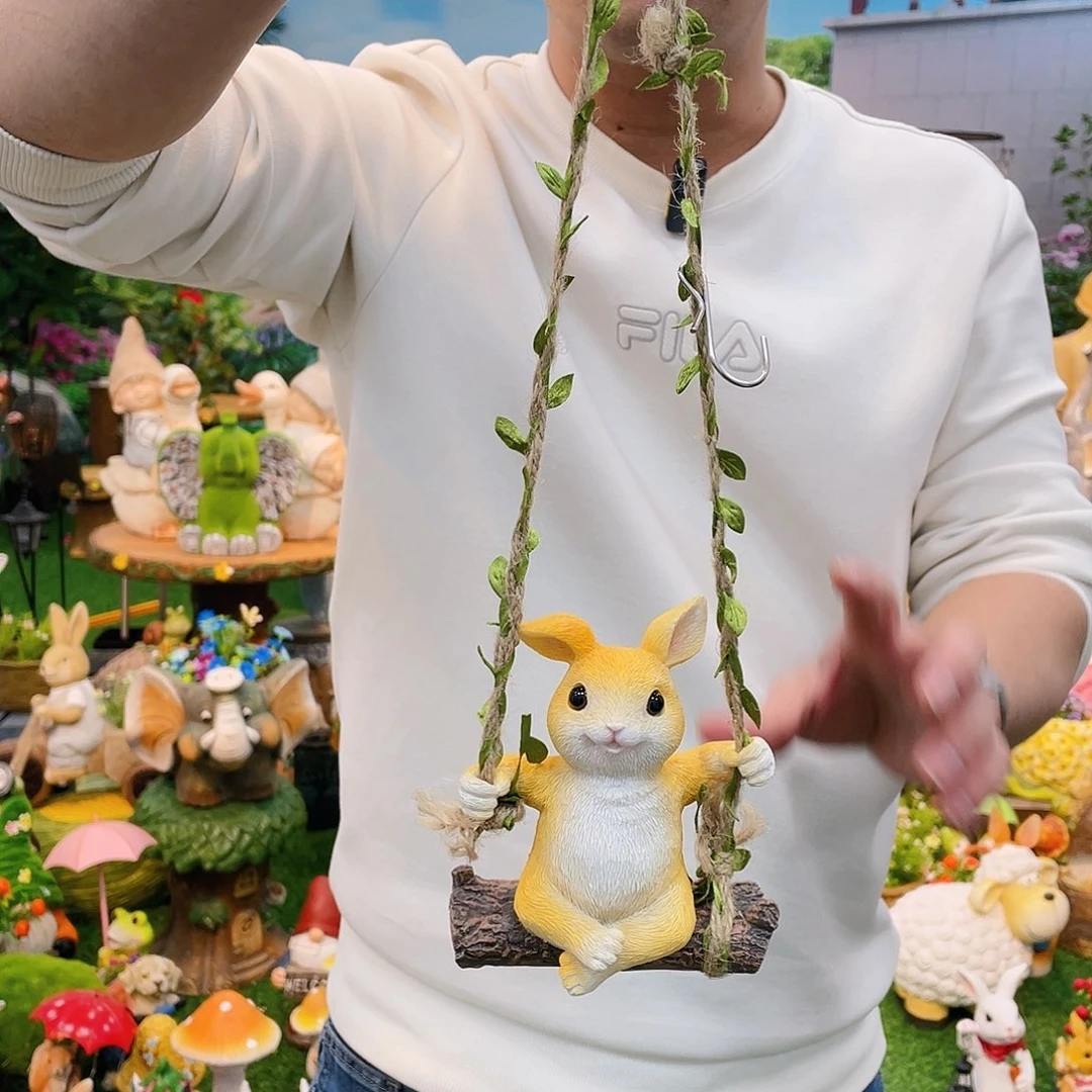 红陶花园庭院摆件