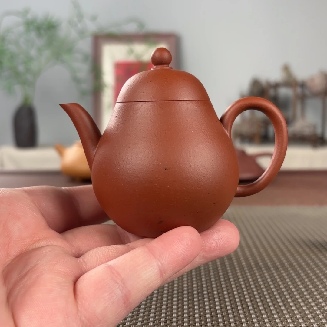 紫砂茶壶黄龙山原矿紫砂壶125