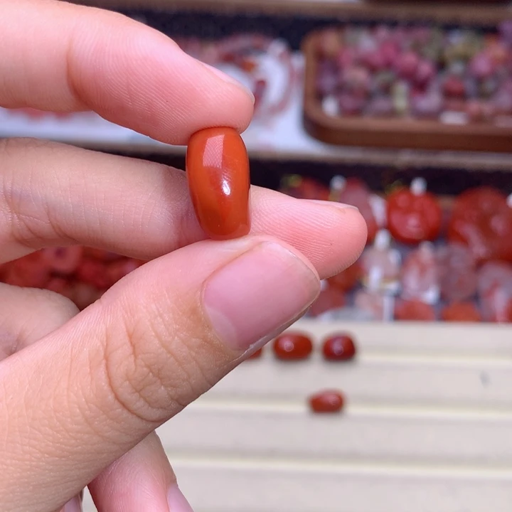 闭***风未镶嵌南红南红玛瑙随型