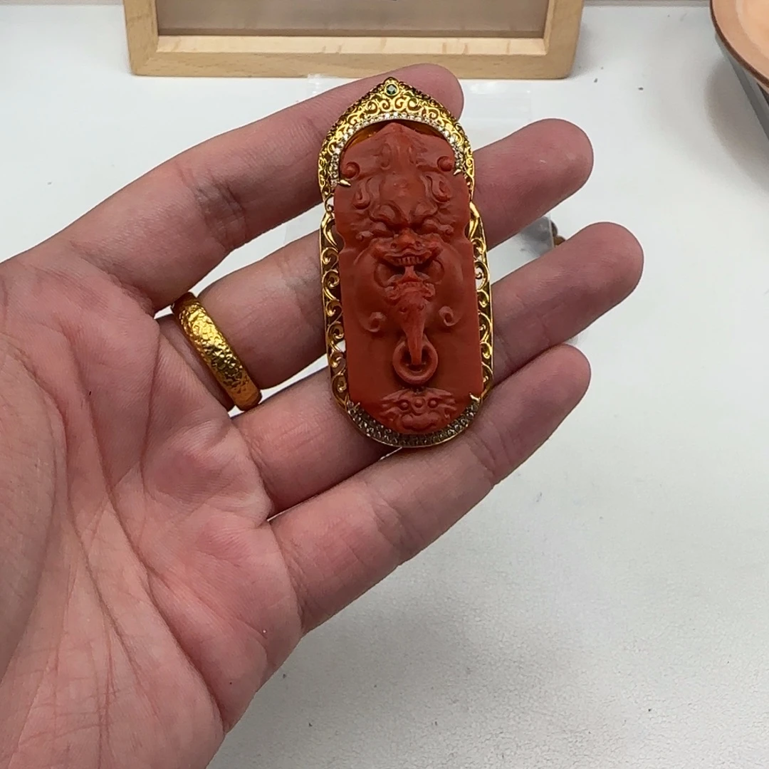 颈饰合金南红玛瑙健健康康快快乐乐了