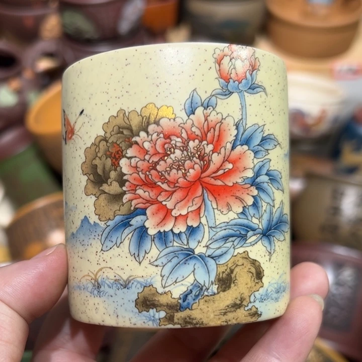 茶杯紫砂宜兴紫砂主人杯