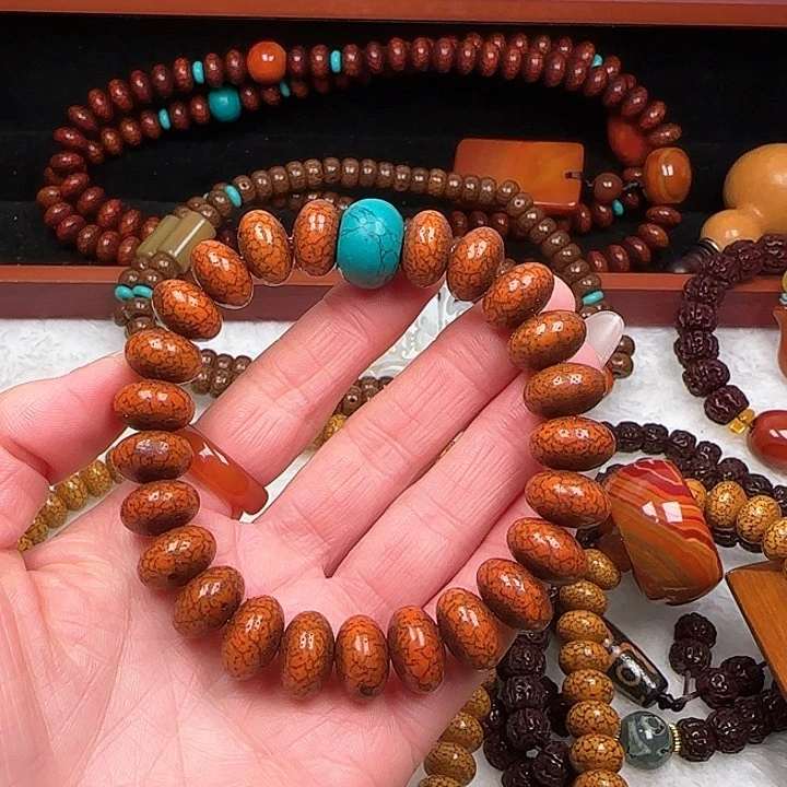 星月菩提手串达***W星月菩提手串