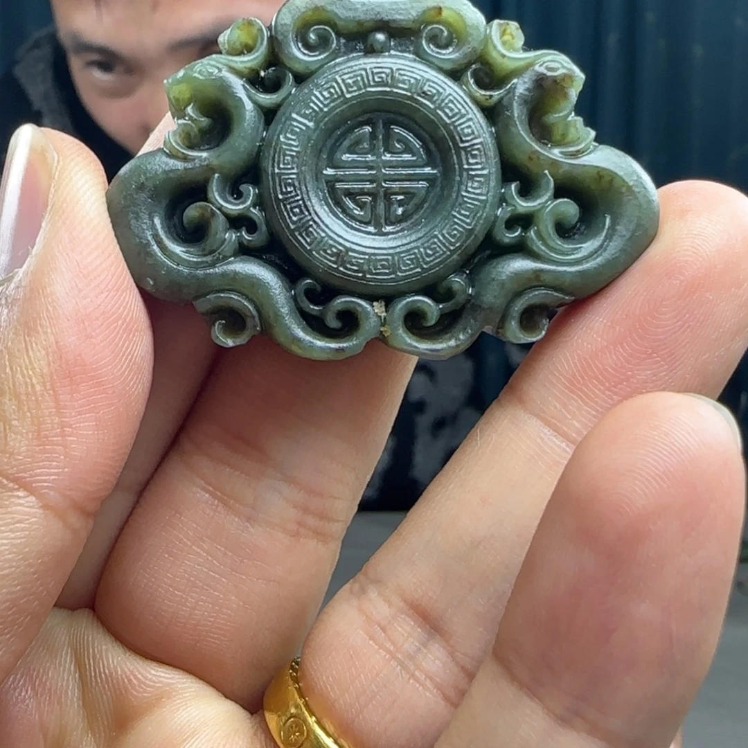 和田玉未镶嵌吊坠(不含链)