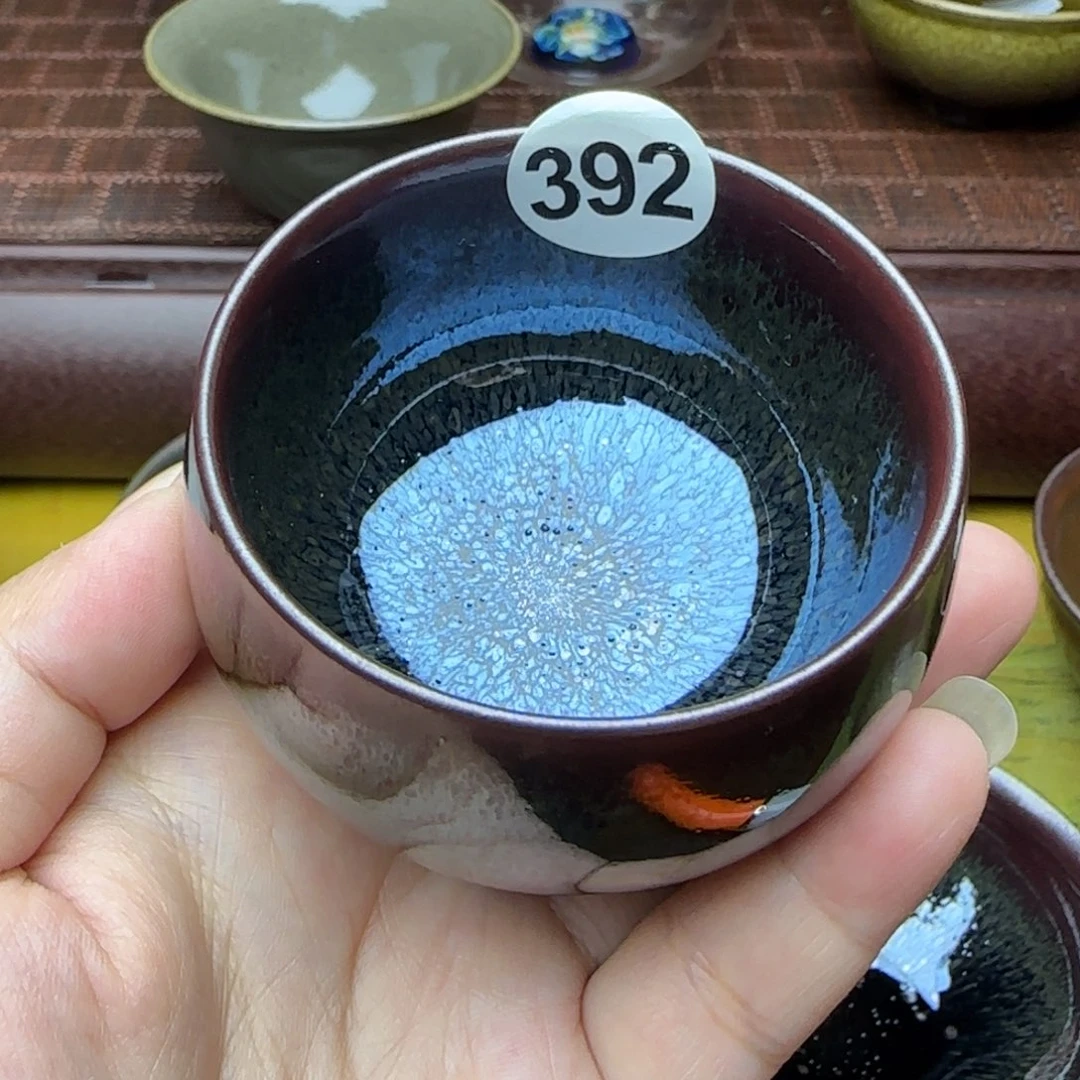 乐***多茶盏渔山窑柴烧建盏392