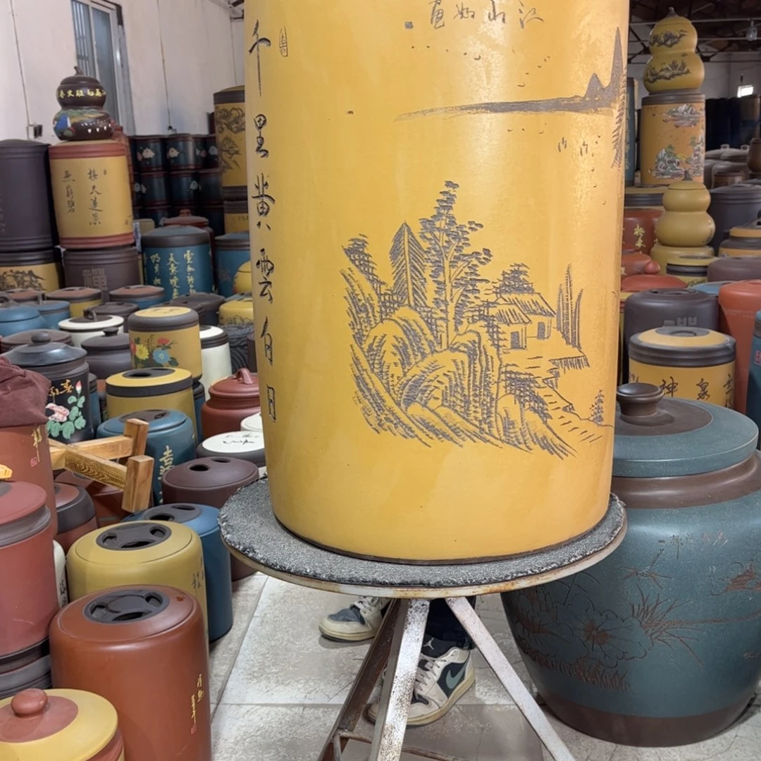 紫砂茶叶罐茶叶罐