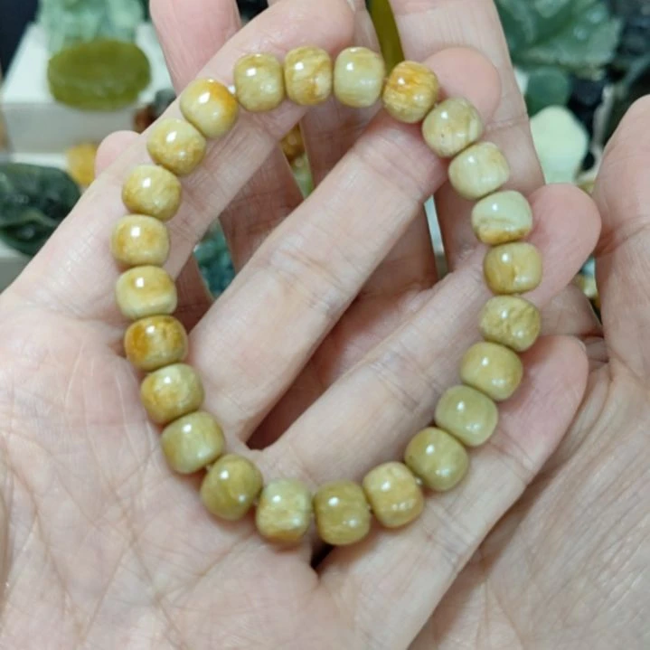 未镶嵌岫玉手串手串