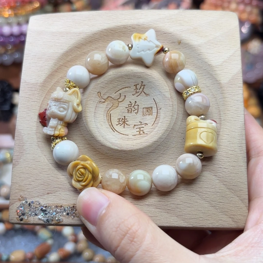 未镶嵌石英质玉珠宝半成品