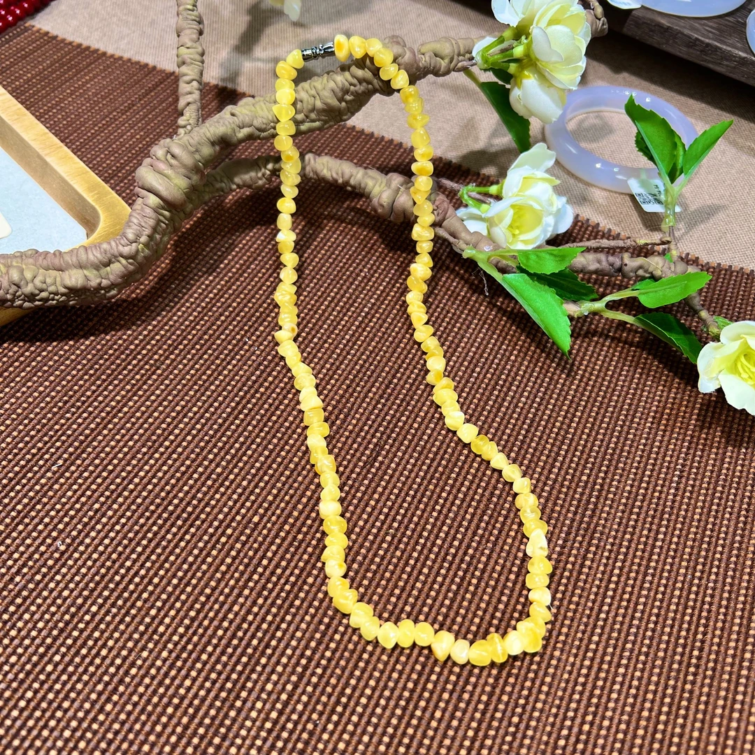 蜜蜡随型项链   KT24091307