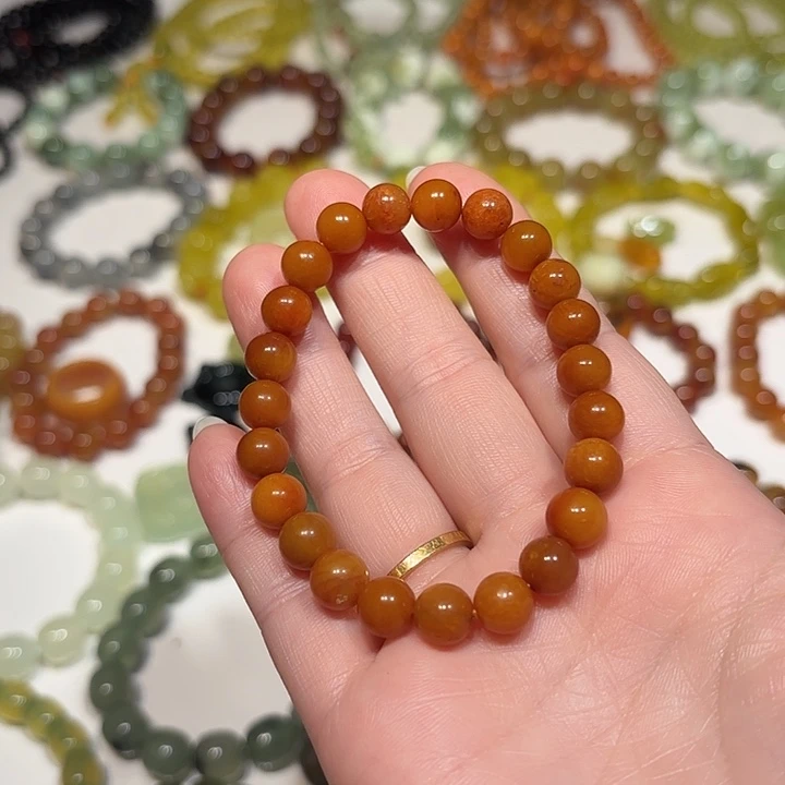 蛇纹石玉未镶嵌手串