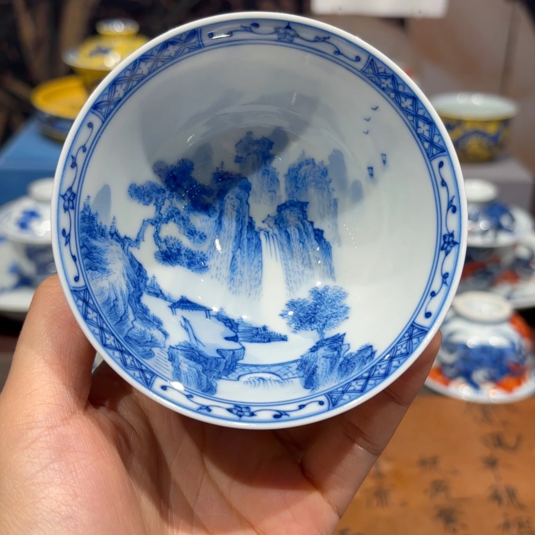 手工手绘陶瓷茶具