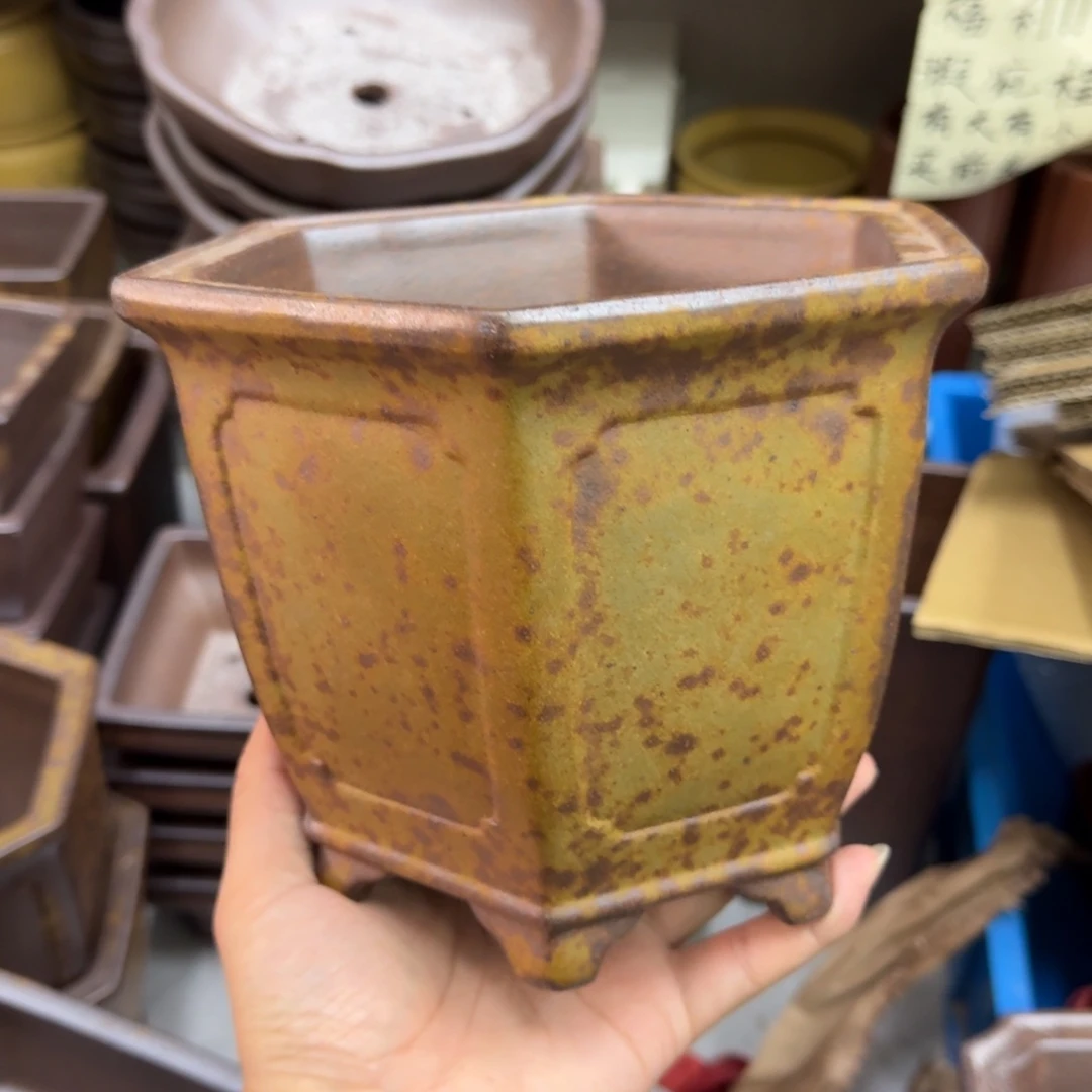 紫砂花盆6号宜兴紫砂正品15x13