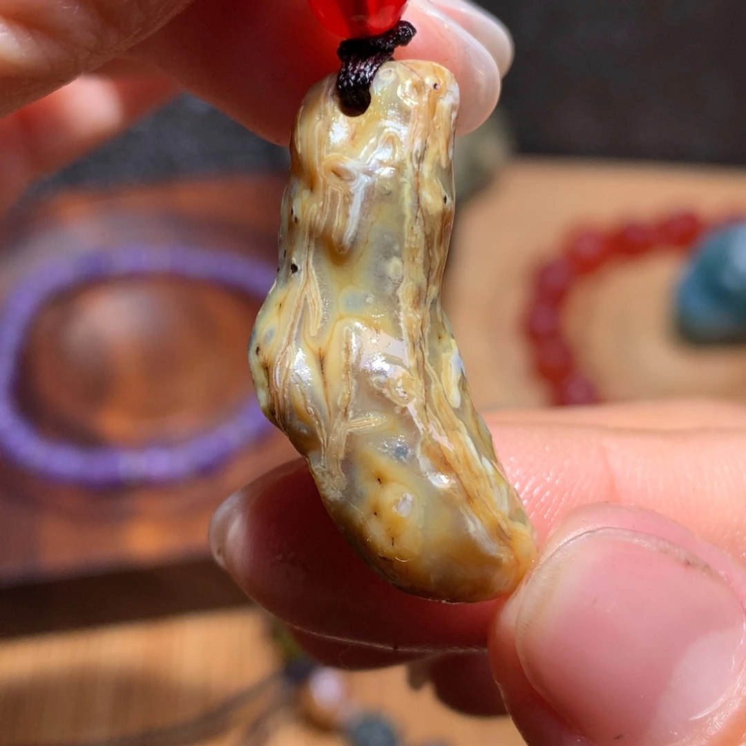 未镶嵌玛瑙/玉髓珠宝半成品