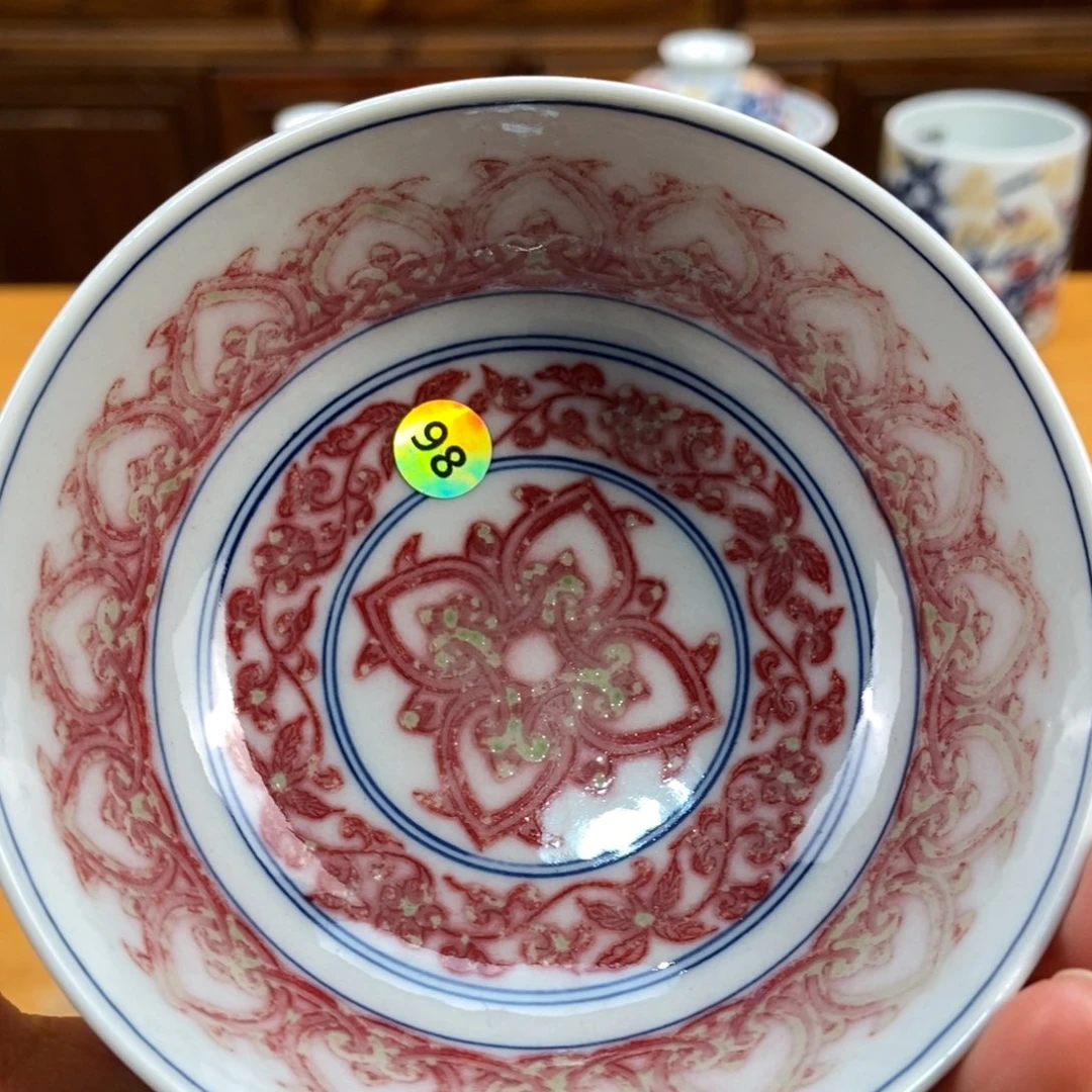 手绘现代茶具非古董