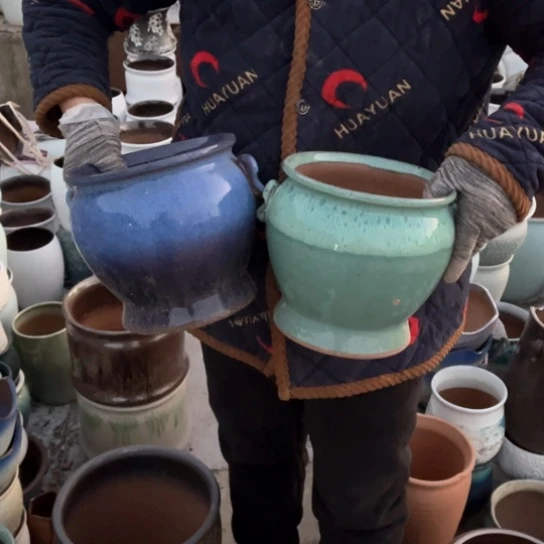 红陶口18高18瑕疵