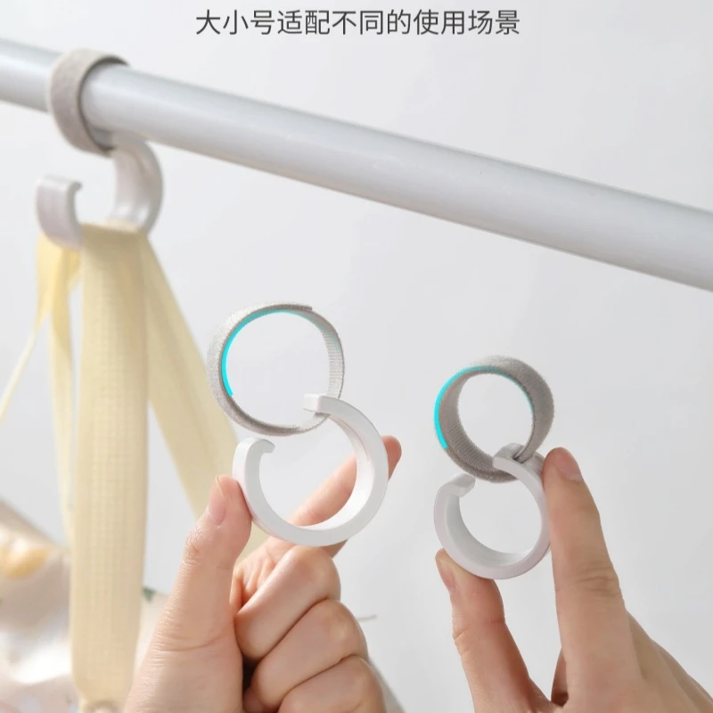 魔术贴挂钩电动车前置通用免打孔家用挂包包衣服神器厨房置物挂架