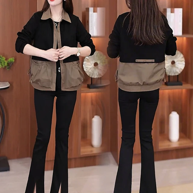 春秋薄款外套女士2025新款韩版时尚百搭休闲宽松显瘦长袖衬衫上衣