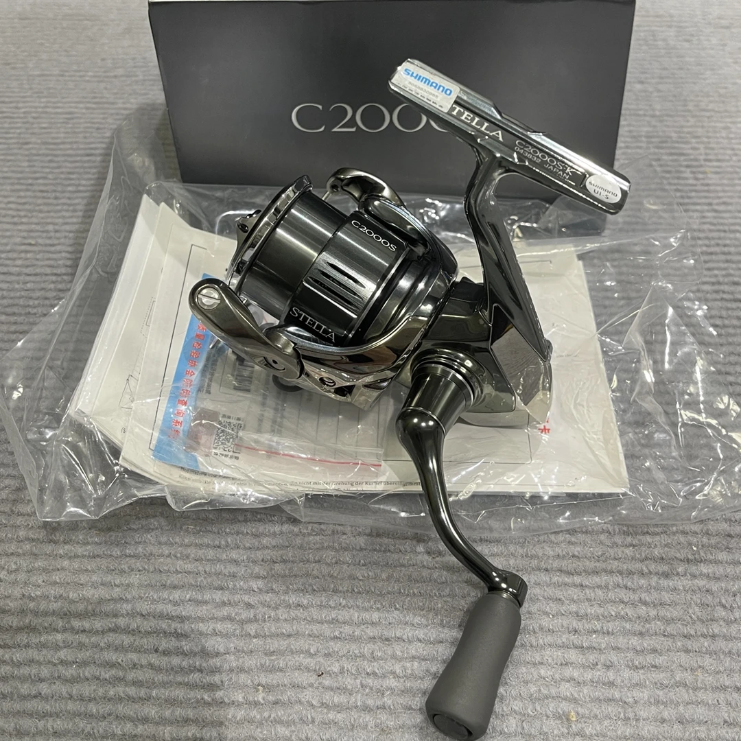 【准新】22stella斯泰拉c2000s纺车轮，摇轮顺滑无齿感，国行有卡