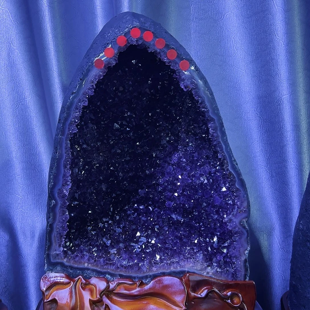 大型摆件（非配饰）紫晶未镶嵌