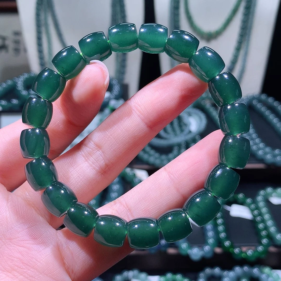 未镶嵌手链翡翠天然a货翡翠手串10