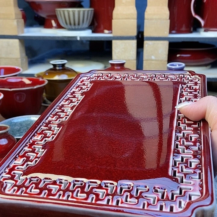 陶瓷景德镇名陶坊原矿郎红