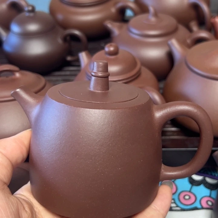 梦***南茶壶紫砂宜兴紫砂壶半手工