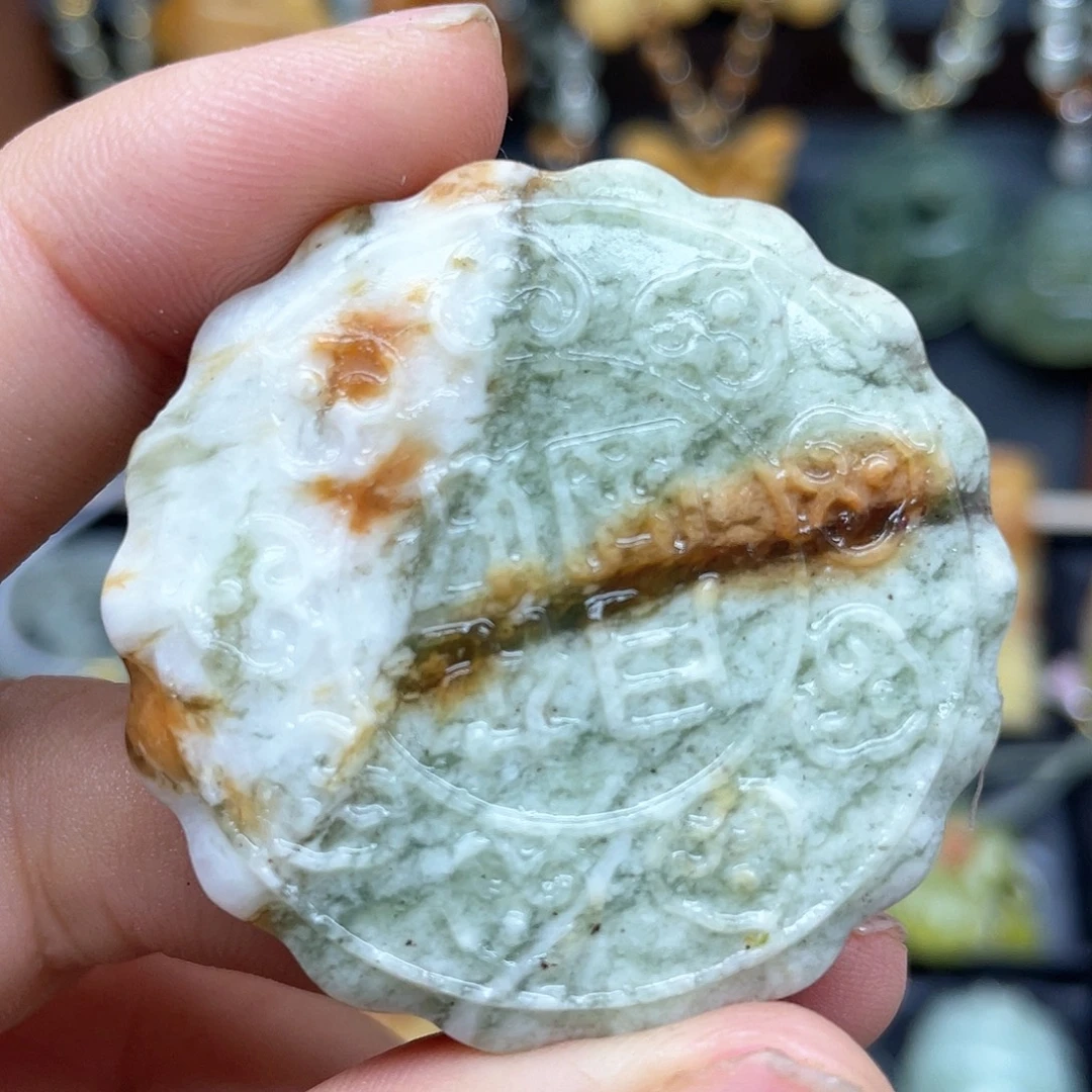 未镶嵌蛇纹石玉颈饰