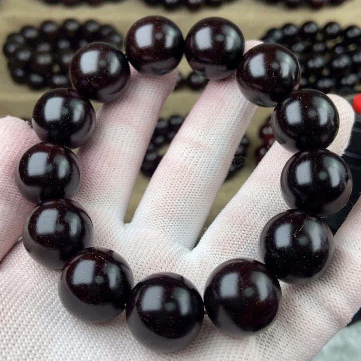 单***马小叶紫檀手串/手链