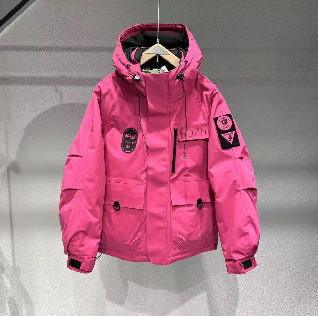 『光头臻选』【草莓熊限定】冬季高品质户外极寒保暖加厚外套-8052