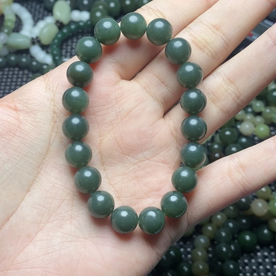 和田玉未镶嵌手串31