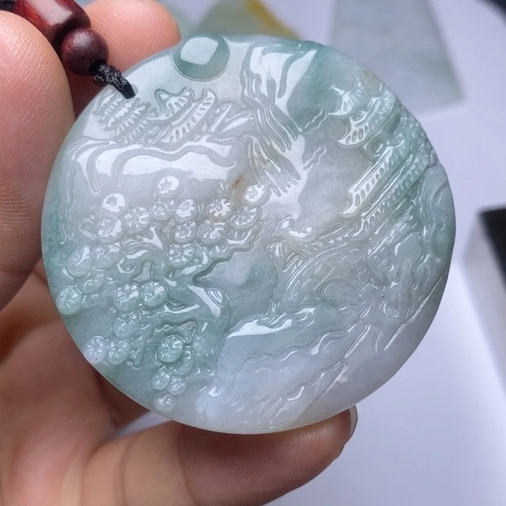 颈饰未镶嵌翡翠翡翠