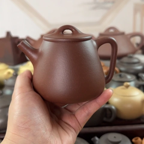 茶壶紫砂底槽清料240cc