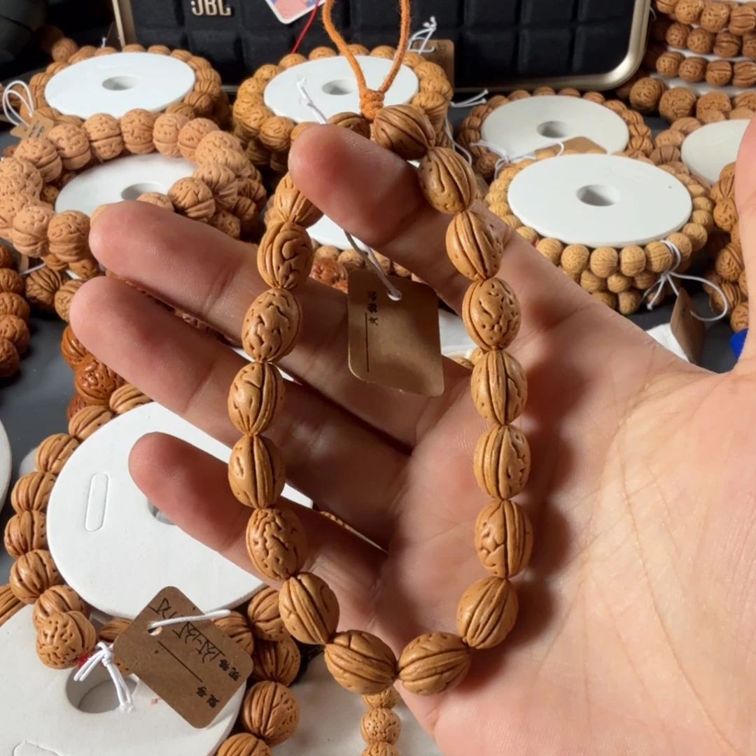 手串桃核105巴旦木桃核手训B