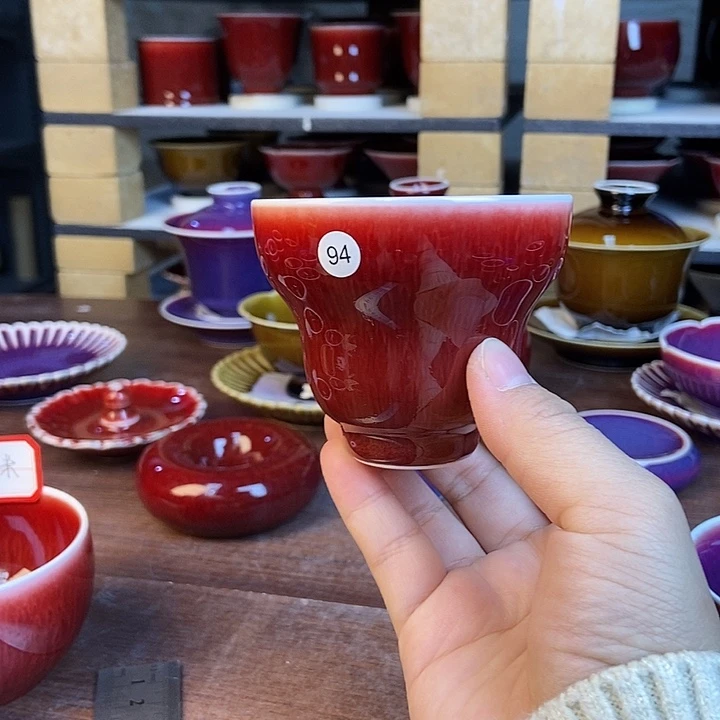 陶瓷景德镇名陶坊原矿郎红