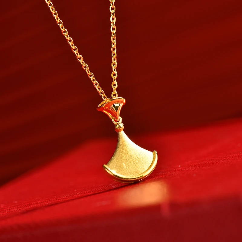 坠链均足银 小裙子套链经典气质百搭轻奢传承工艺不掉色