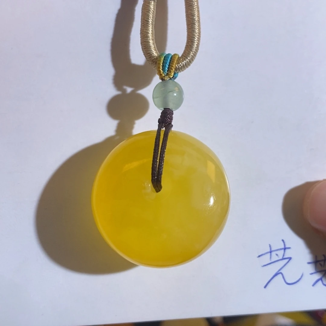 定制琥珀未镶嵌蜜蜡吊坠