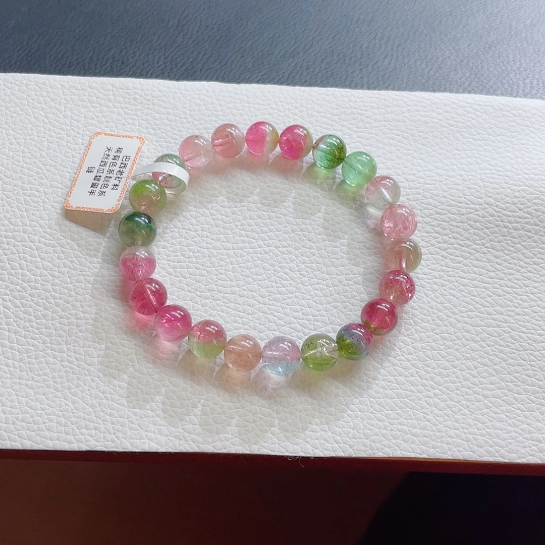 手链碧玺未镶嵌9mm左右