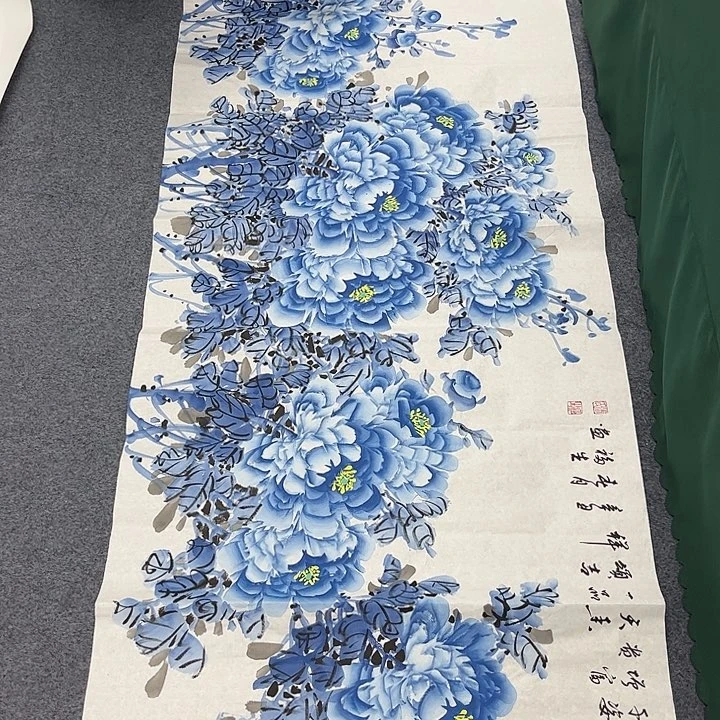 国画宣纸国画纯手绘作品