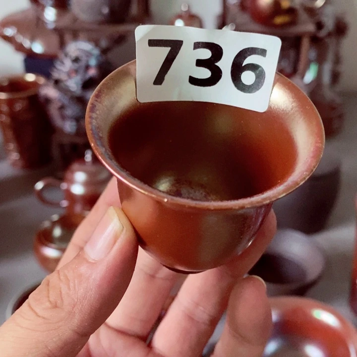 柴烧茶具套杯子杯子